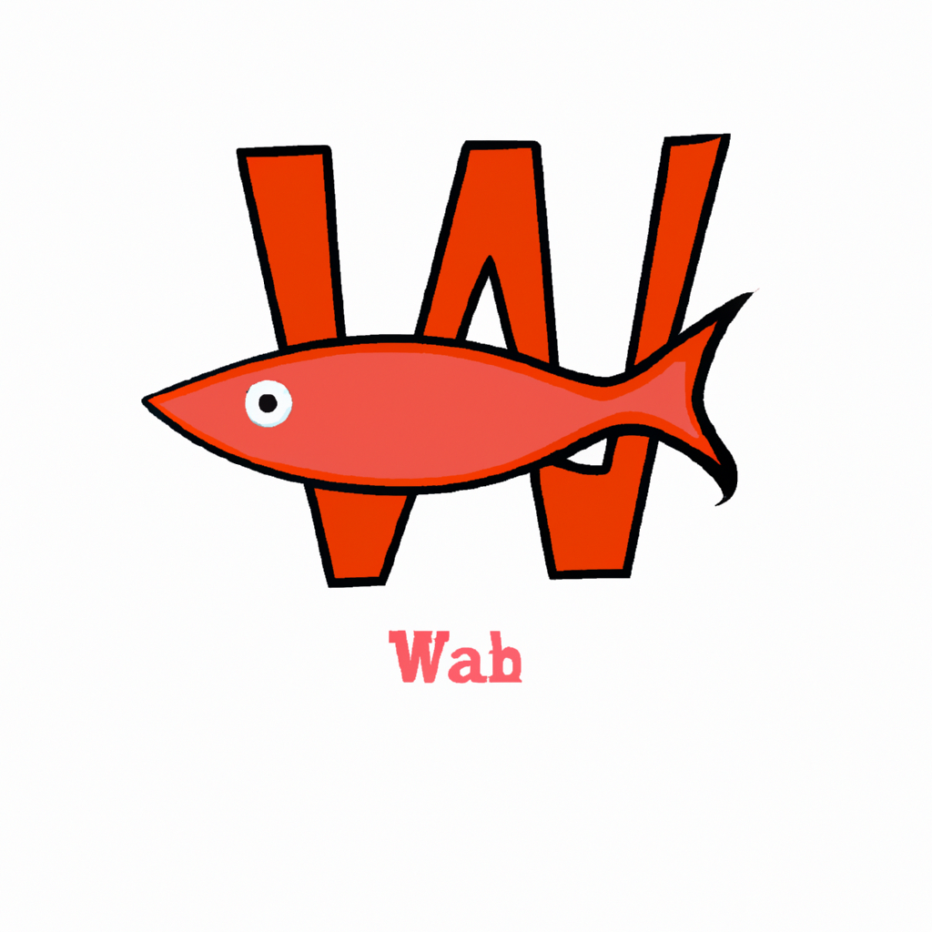 Рыба которая выглядит как буква W